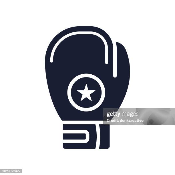 solid vector icon for boxing - exploding box stock illustrations
