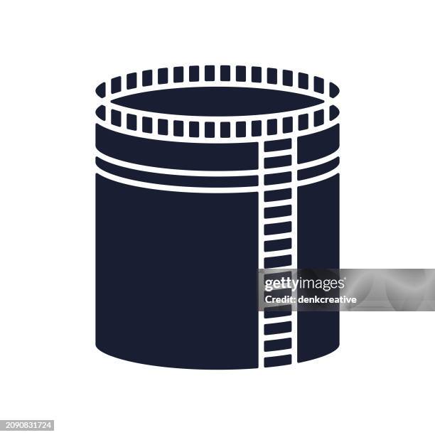 solid vector icon for silo - silo stock illustrations