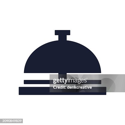 Solid Vector Icon for Hotel Reservation Solid Vector Icon for Hotel Reservation