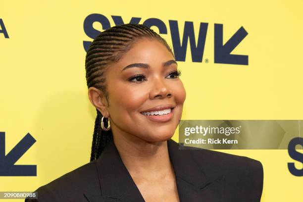 Gabrielle Union attends the world premiere of "The Idea of You" during the 2024 SXSW Conference and Festival at The Paramount Theatre on March 16,...