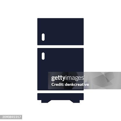 Solid Vector Icon for Fridge Solid Vector Icon for Fridge