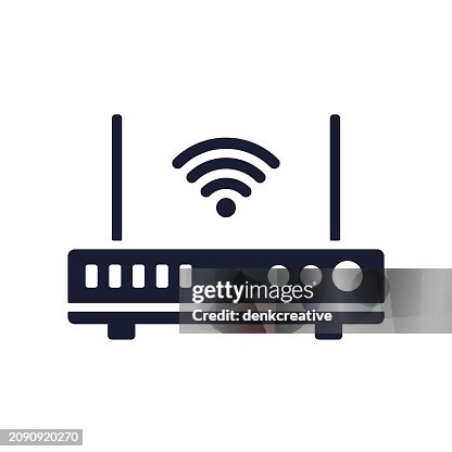 Solid Vector Icon for Connection Sharing Solid Vector Icon for Connection Sharing