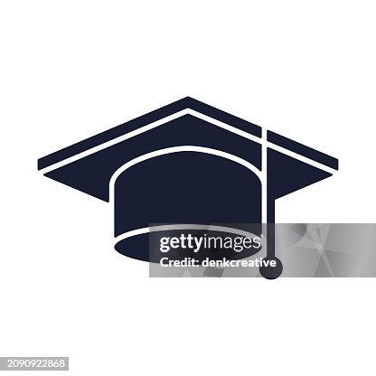 Solid Vector Icon for Graduation Solid Vector Icon for Graduation