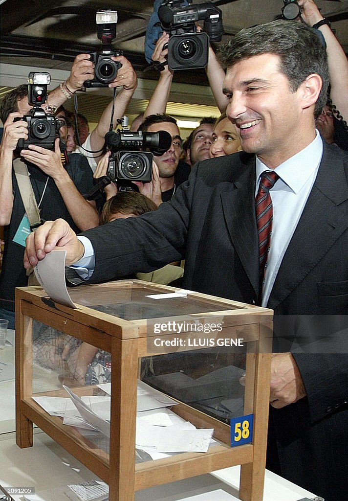 FC Barcelona presidential candidate Joan