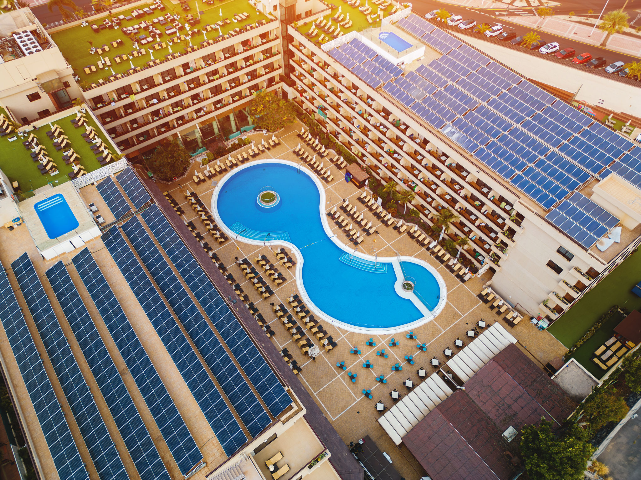 solar energy resort