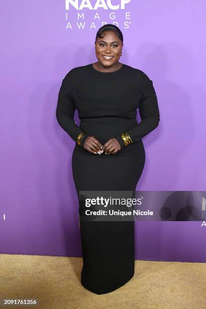 Danielle Brooks attends the 55th Annual NAACP Awards at Shrine Auditorium and Expo Hall on March 16, 2024 in Los Angeles, California.