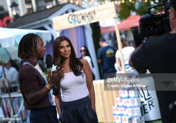 Roselyn Sanchez attends the Caliwater Kids launch at The Grove on March 16, 2024 in Los Angeles, California.