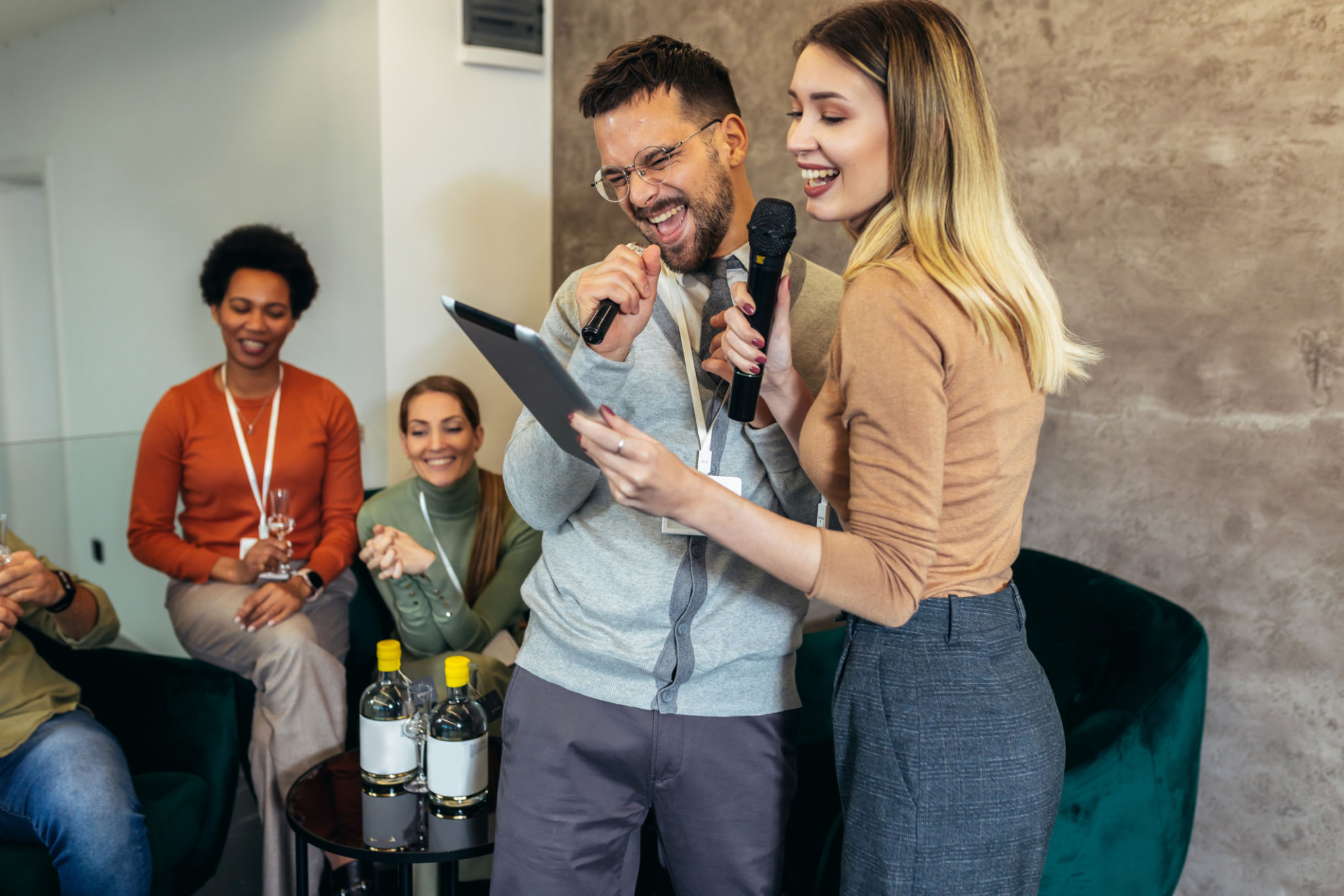 team building karaoke