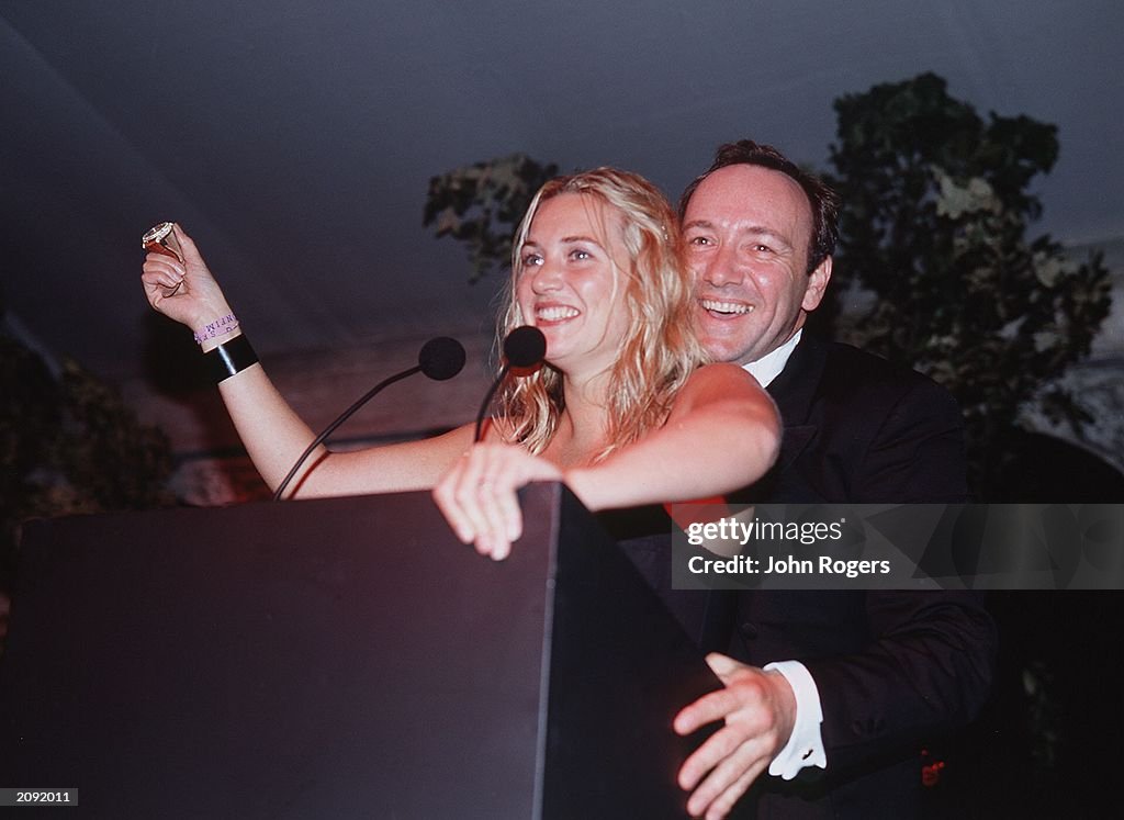 Kate Winslet and Kevin Spacey at the White Tie and Tiara Ball