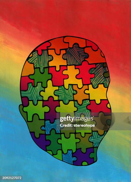 fragmented - rubix cube stock illustrations