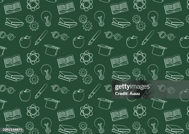 knowledge pattern background - business training materials stock illustrations