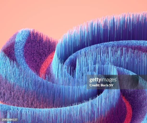 abstract spiral - elica forma geometrica foto e immagini stock