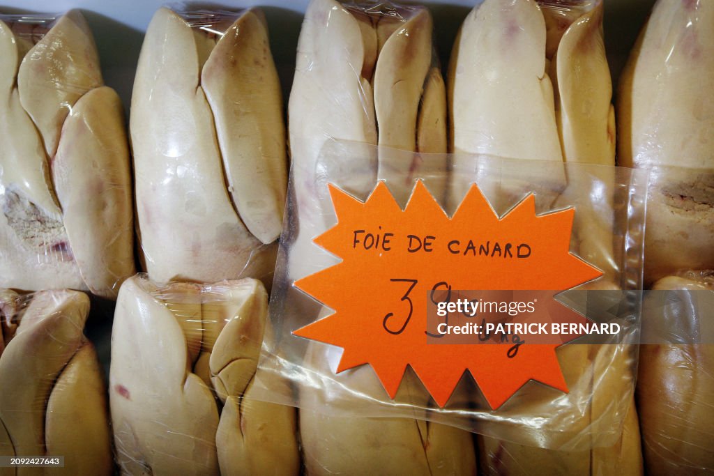 FRANCE-LIFESTYLE-FOOD-FINANCE-ECONOMY-FOIE GRAS