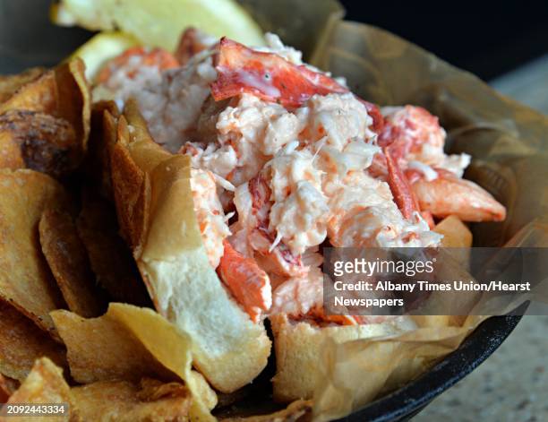 Lobster roll at Chef's Grill inside Price Chopper's Market Bistro Friday July 25 in Colonie, NY. ORG XMIT: MER2014102316400120