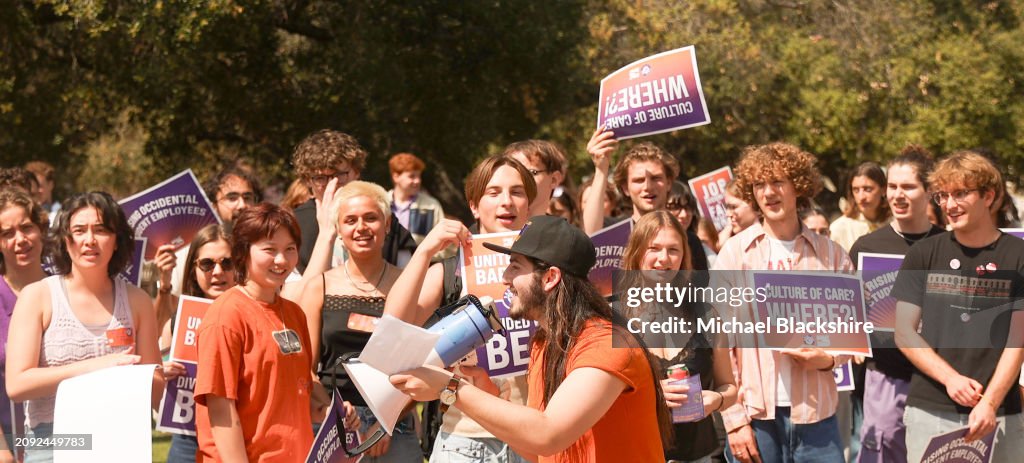 Occidental College Student Union Rally