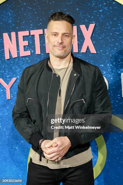 Joe Manganiello attends the Los Angeles debut of Netflix's "3 Body Problem" at NYA WEST on March 17, 2024 in Los Angeles, California.