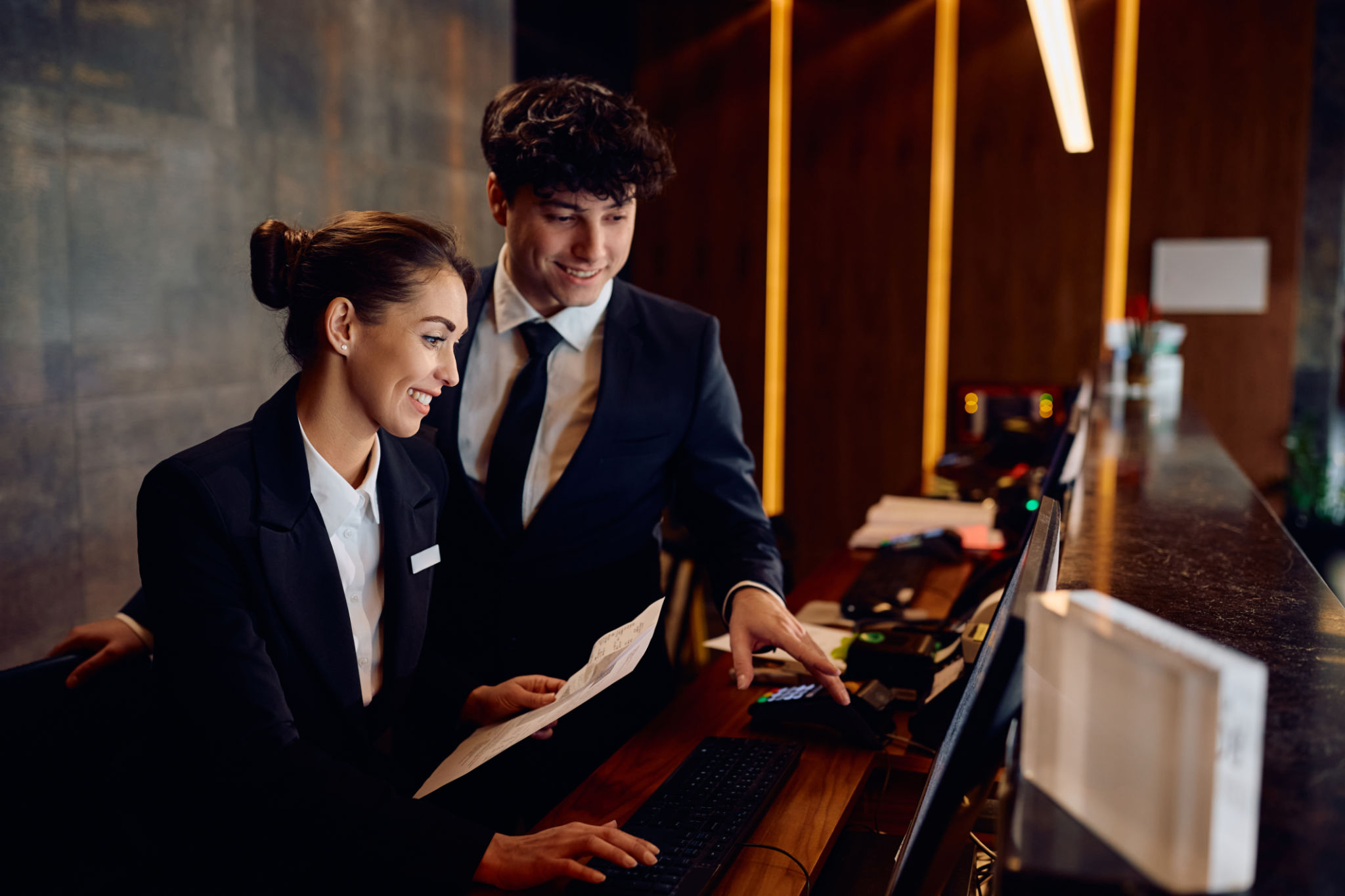 hotel staff