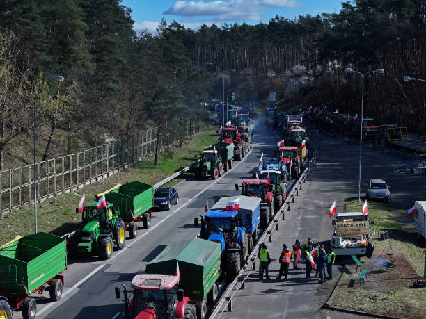 POL: Polish Farmers Block German Border Crossing In Ukraine Imports Protest