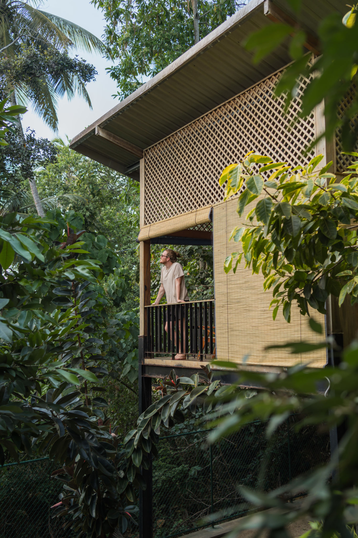 eco-lodge exterior