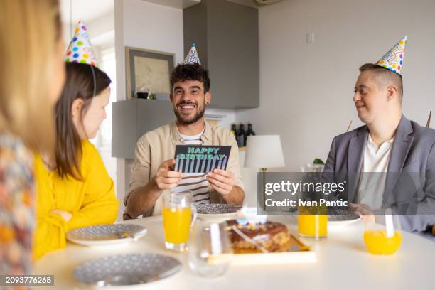 thank you for the warm birthday wishes! - birthday card stock pictures, royalty-free photos & images