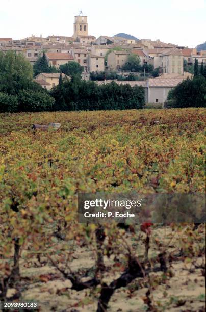 sablet, wine village - lieu de culte 個照片及圖片檔