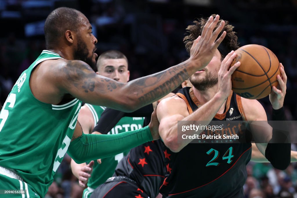 Boston Celtics v Washington Wizards