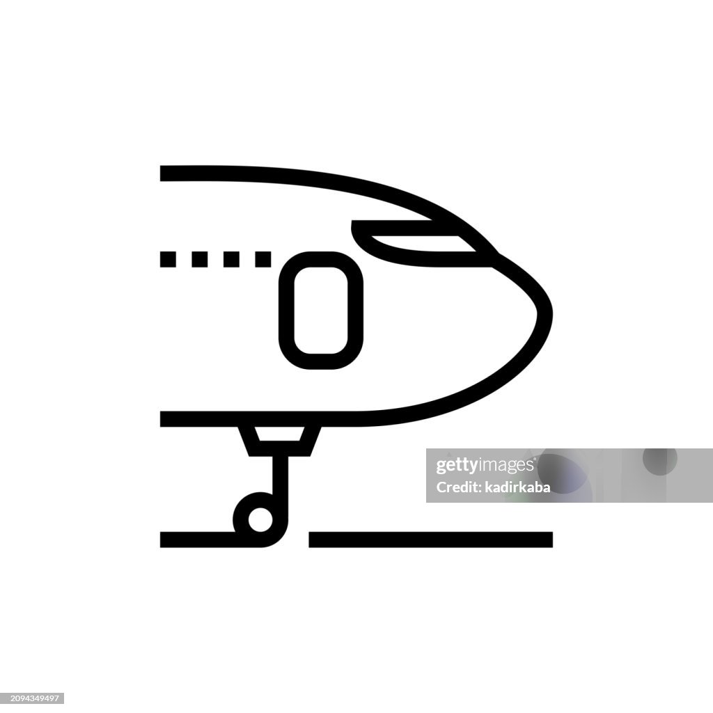 Aiprlane Line Icon