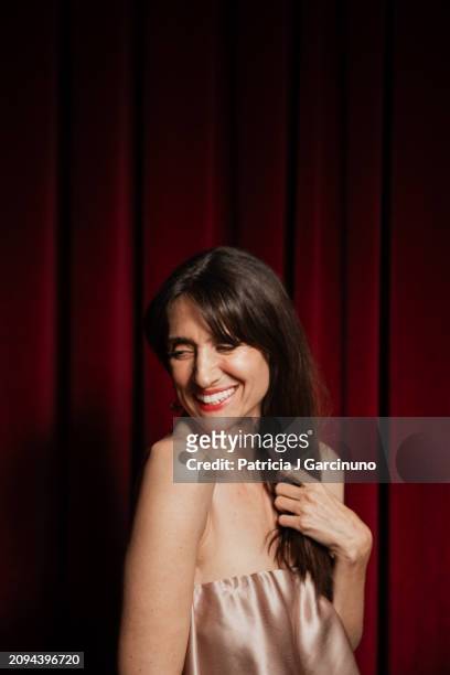 Maria Botto poses during a portrait session at Teatro Cervantes during the Malaga Film Festival 2024 on March 07, 2024 in Malaga, Spain.