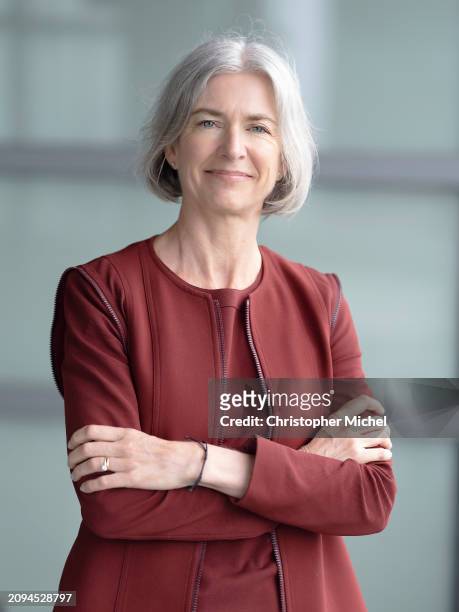 Chemist Jennifer Doudna is photographed for The National Academies of Sciences, Engineering, and Medicine on July 7, 2021 in Washington DC.