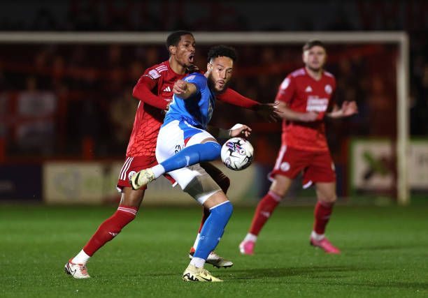 GBR: Crawley Town v Stockport County - Sky Bet League Two