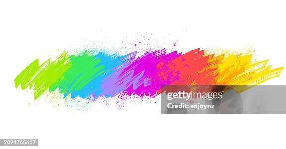 Rainbow colored Pride paint patterns background Rainbow colored Pride paint patterns background
