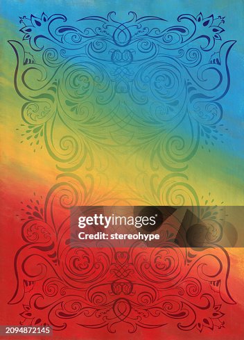 Rainbow ornate Rainbow ornate