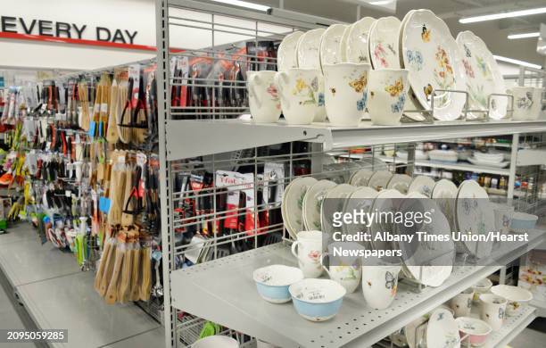 Housewares in Burlington's new store at Shoppes at Latham Circle Friday April 15, 2016 in Colonie, NY.