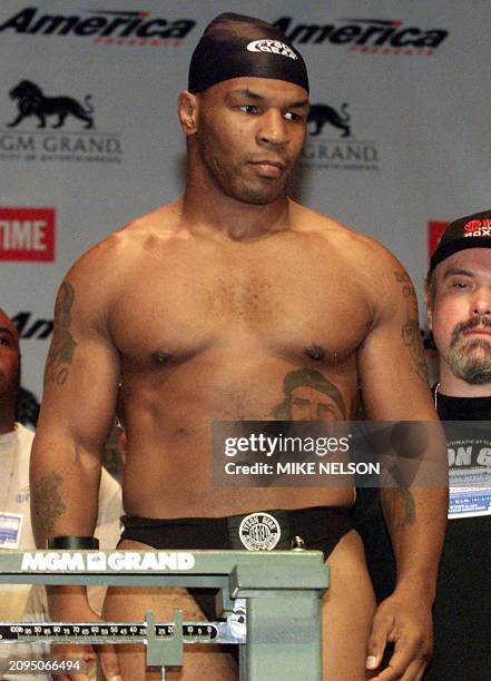 Tyson Ratering Mike Tyson Weigh In Photos and Premium High Res Pictures - Getty Images