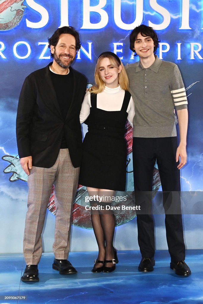 "Ghostbusters: Frozen Empire" London Photocall