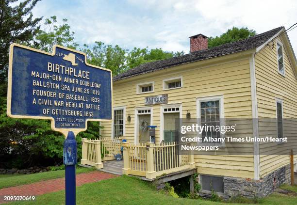 The Abner Doubleday house Tuesday June 27, 2017 in Ballston Spa, NY.