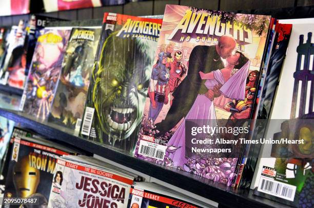 Comic Racking Island 449 Comic Rack Stock Photos, High-Res Pictures, and Images - Getty Images