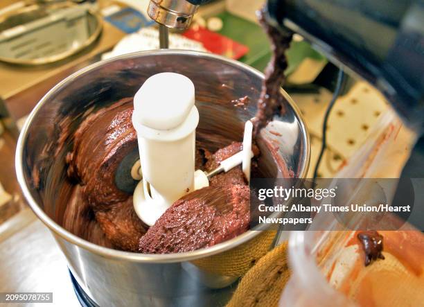 The bean to bar production process at Primo Botanica, Oliver Holecek's locally based chocolate company, focused on handcrafted candies and chocolate...