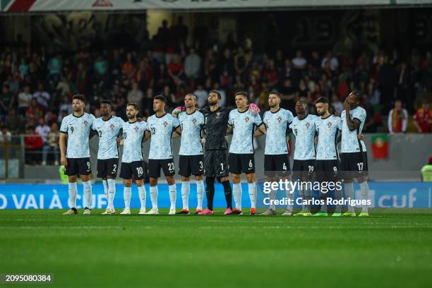 Portugal starting eleven Goncalo Ramos, Nelson Semedo, Bernardo Silva, Matheus Nunes, Pepe, Rui Patricio, Joao Palhinha, Ruben Dias, Rafael Leao,...