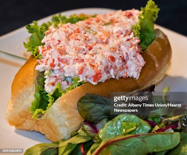 Lobster roll at the Sans Souci restaurant on Lake George Wednesday Sept. 12, 2018 in Cleverdale, NY.