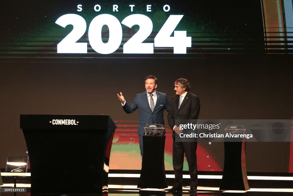 Official Draw For Copa CONMEBOL Libertadores and Sudamericana 2024