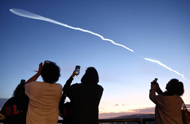 CA: SpaceX Launches Falcon 9 Rocket