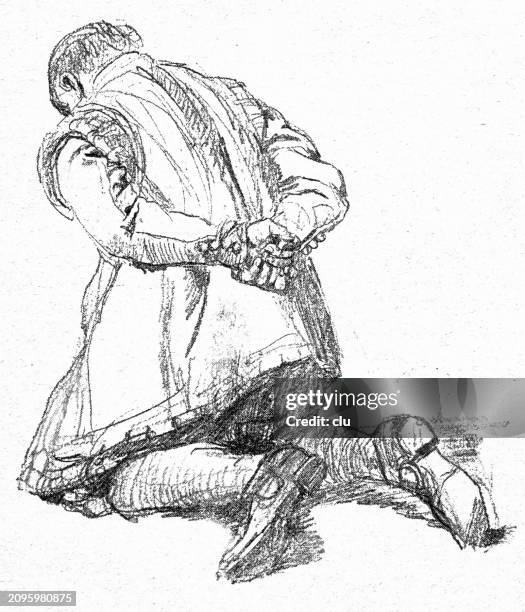 60 Line Drawing Man And Back View Drawing Stock Photos, High-Res ...