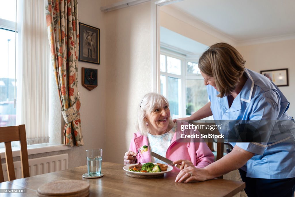 Taking Care of her Patient