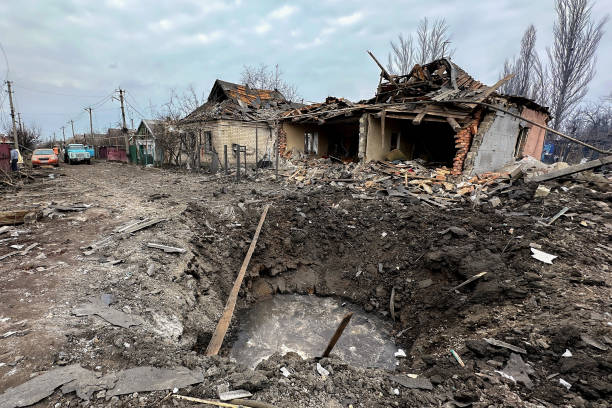 UKR: Consequences Of Russian Shelling Of Selydove In Donetsk Oblast