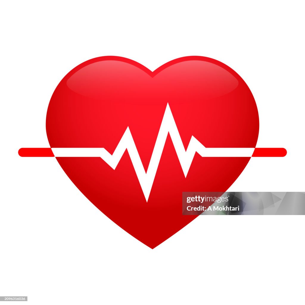 Ícone do batimento cardíaco.