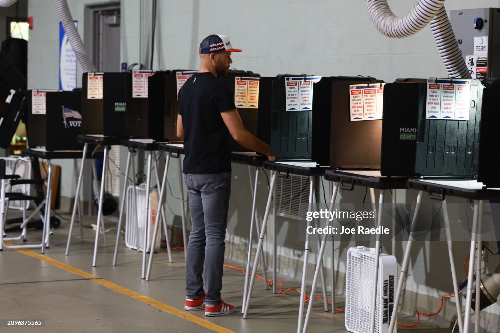 Florida Voters Head To The Polls For The State's Primary