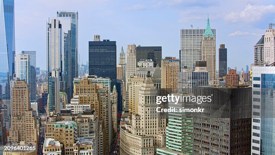 Blick auf New York City Blick auf New York City