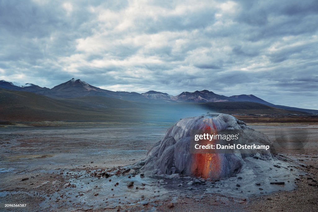 El Tatio geothermal field - Geyser