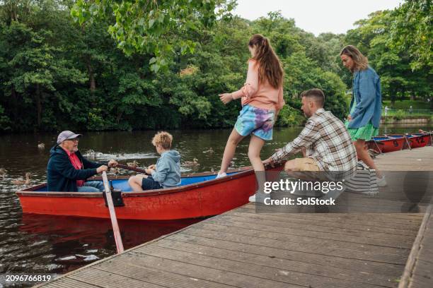 row boat docking - animal sound stock pictures, royalty-free photos & images